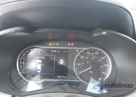 2021 Nissan Versa Sv Xtronic Cvt from USA, damaged, VIN 3N1CN8EV2ML884519